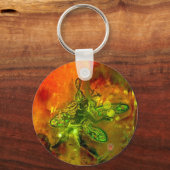 amberkleurige fairie sleutelhanger (Voorkant)