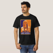 amberkleurige marshall film t-shirt (Voorkant volledig)