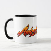 Amberlicious Fire Penguin Sunglasses Funny Mug Mok (Links)