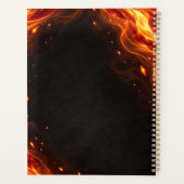 Amberlicious Fire Penguin Sunglasses Funny Planner (Achterkant)