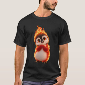 Amberlicious Fire Penguin T-shirt