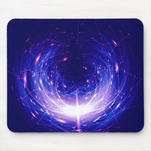 Amberlight Cold Blue Polar Flare Muismat (Voorkant)