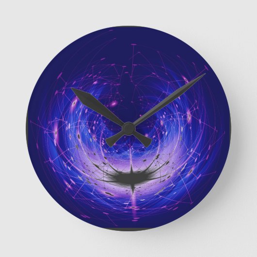 Amberlight Cold Blue Polar Flare = Ronde Klok (Voorkant)