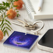 Amberlight Cold Blue Polar Flare Sleutelhanger (Voorkant Rechts)