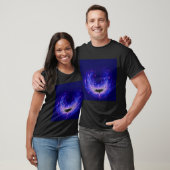 Amberlight Cold Blue Polar Flare T-shirt (Unisex)