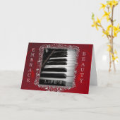 Ambers Life Motivatie Wenskaart Kaart (Gele Bloem)