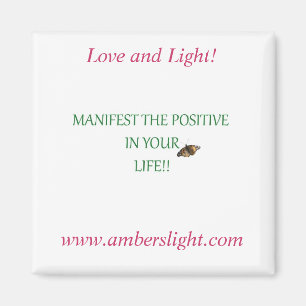 Ambers Love en Light Frig Magnet! Magneet