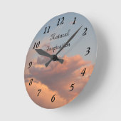 Ambers Natural Inspiration Clock! Ronde Klok (Hoek)