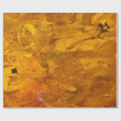 Ambersteen dicht cadeaupapier (Vlak)