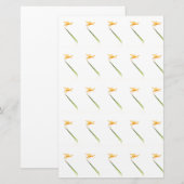 Ambervleugels, overal om briefpapier (Voorkant / Achterkant)