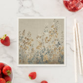 Amberweide bloemmotief servet (Insitu)
