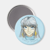 Amberylmagneet Magneet (Voorkant / Achterkant)