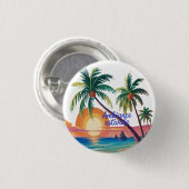 Ambiance Estivale Ronde Button 3,2 Cm (Voorkant /achterkant)