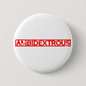 Ambidexterig stempel ronde button 5,7 cm (Voorkant)