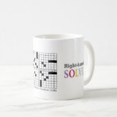 Ambidexterige Crossword-Mok Koffiemok (Voorkant rechts)