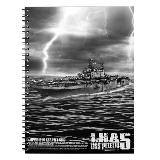 Ambiechtschip Peleliu Fuji notitieboek (Voorkant)