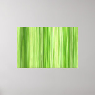 Ambient 3 Groen, Origineel modern ontwerp "Key Lim Canvas Afdruk