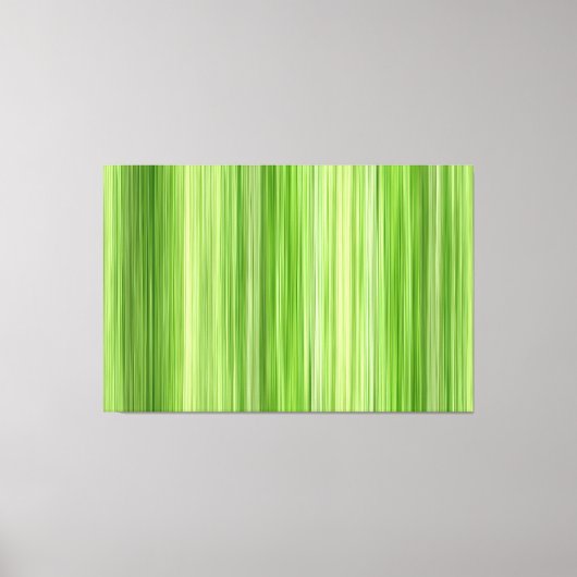 Ambient 3 Groen, Origineel modern ontwerp "Key Lim Canvas Afdruk (Voorkant)