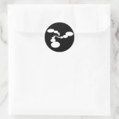 Ambient Abstractions S Crop Circle Glossy Stickers (Tas)