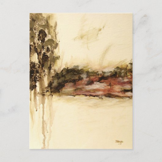 Ambigueuze, Abstracte landschapskunst maakt het sc Briefkaart (Voorkant)