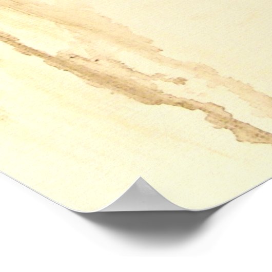 Ambigueuze, Abstracte landschapskunst maakt het sc Poster (Hoek)