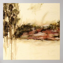 Ambigueuze, Abstracte landschapskunst maakt het sc Poster