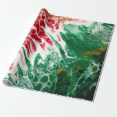 Ambigueuze kerstinpakpapier cadeaupapier (Uitgerold)