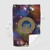 Ambiguous Disk Golf Co. Disk Towel Golfhanddoek (Insitu)