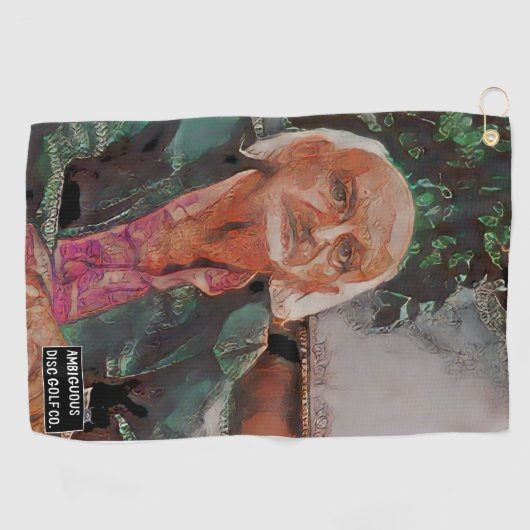 Ambiguous Disk Golf Disk Bag Towel Golfhanddoek (Horizontaal)