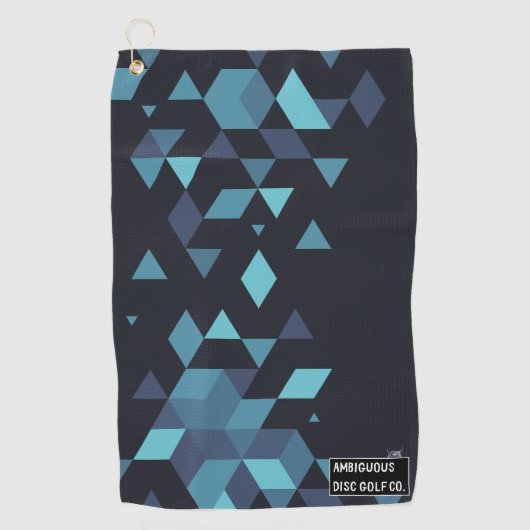 Ambiguous Disk Golf Disk Bag Towel Golfhanddoek (Voorkant)