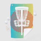 Ambiguous Disk Golf Disk Bag Towel Golfhanddoek (Insitu)