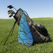 Ambiguous Disk Golf Disk Bag Towel Golfhanddoek (Groen)