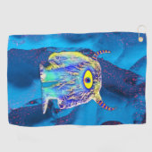 Ambiguous Disk Golf Disk Towel Golfhanddoek (Horizontaal)