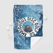 Ambiguous Disk Golf Disk Towel Golfhanddoek (Insitu)