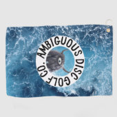 Ambiguous Disk Golf Disk Towel Golfhanddoek (Horizontaal)