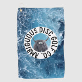 Ambiguous Disk Golf Disk Towel Golfhanddoek (Voorkant)