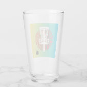 Ambiguous Disk Golf Pint Glass Glas (Achterkant)