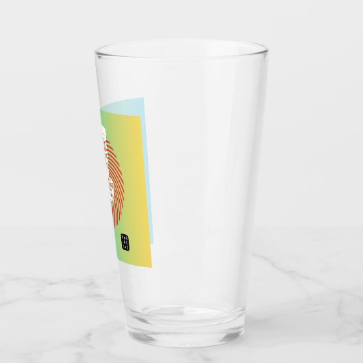 Ambiguous Disk Golf Pint Glass Glas (Links)