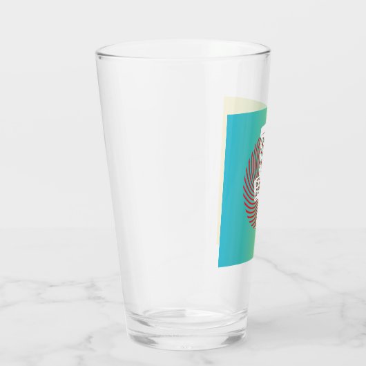 Ambiguous Disk Golf Pint Glass Glas (Rechts)