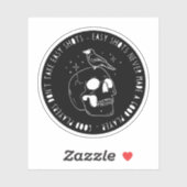 Ambiguous Disk Golf Sticker (Vel)