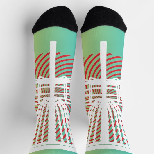 Ambiguous Disk Golf T-Shirt Sokken (Top)