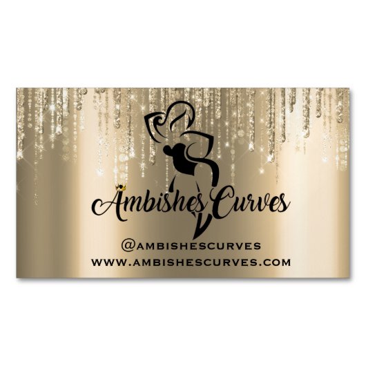 @ambishescurves www.ambishescurves.com magnetisch visitekaartje (Voorkant)