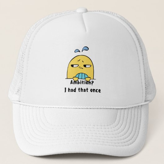 "Ambitie? Dat had ik ooit" Trucker Pet (Voorkant)