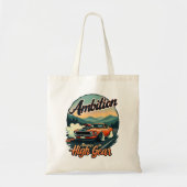 Ambitie in de hoogste versnelling - Klassieke Oldt Tote Bag (Voorkant)