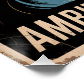 Ambitie is Zuurstof Perfect Poster (Hoek)