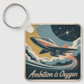 Ambitie is Zuurstof Sleutelhanger (Voorkant)