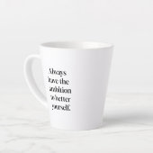 Ambitie Latte Mok (Linkerhoek)