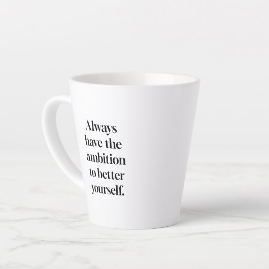 Ambitie Latte Mok (Linkerhoek)