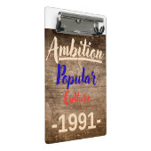 Ambitie: Populaire Cultuur Mini Klembord (Schuin)