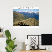 Ambitie Poster (Thuiskantoor)